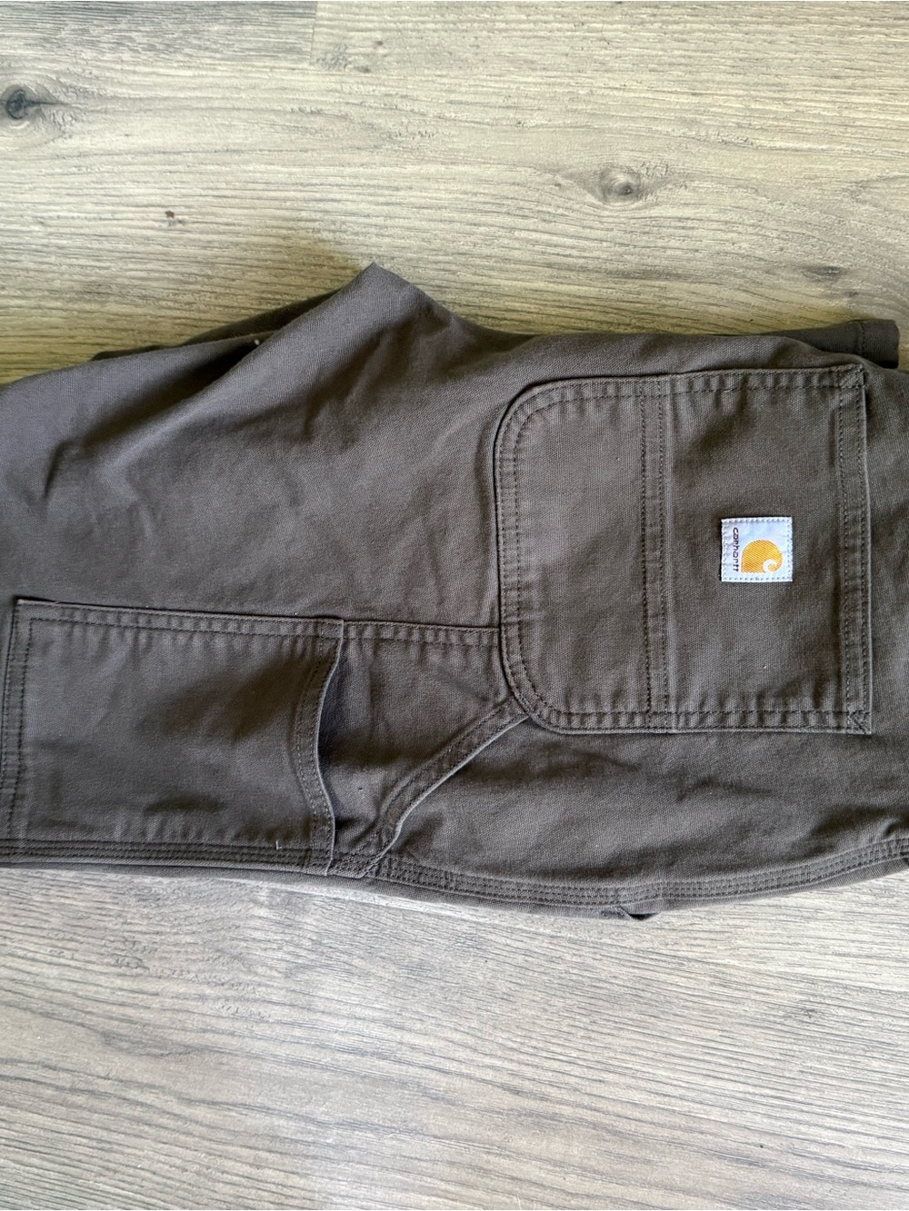 Carhartt Women's Relaxed Fit Jean in hunter green - Picture 4 of 4